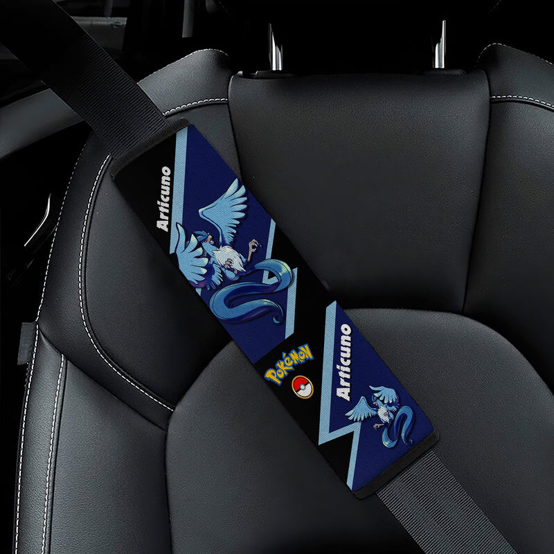 Articuno Pokemon Car Seat Belt Cover Custom Car Accessories