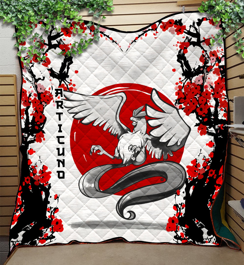 Articuno Japan Style Quilt Blanket