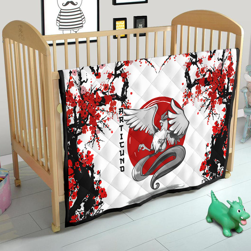 Articuno Japan Style Quilt Blanket