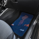Bart Simpson Under A Starry Sky Car Floor Mats