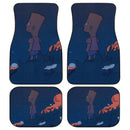 Bart Simpson Under A Starry Sky Car Floor Mats