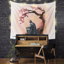 Batman Cherry Blossom Tapestry Room Decor