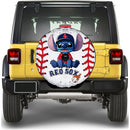 Bostons Red Sox Car Spare Tire Cover With Camera Hole