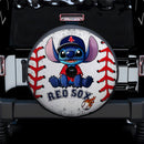 Bostons Red Sox Car Spare Tire Cover With Camera Hole