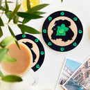 Bulbasaur Evolution Ceramic Drink Coasters
