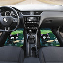 Cat Reading In Rainy Car Floor Mats
