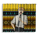 Chainsaw Man Denji Window Curtain
