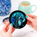 Charizard Mega X Moonlight Ceramic Drink Coasters