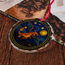 Charizard Starry Night Glass Ornament
