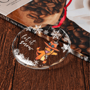 Charmander Let It Snow Glass Ornament