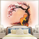 Charmander Cherry Blossom Tapestry Room Decor