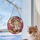 Charmander Rengoku Stained Glass Window Hanging Panel Suncatcher