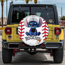 Colorado Rockies Car Spare Tire Cover With Camera Hole