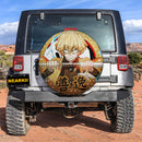 Demon Slayer Zenitsu Car Spare Tire Cover