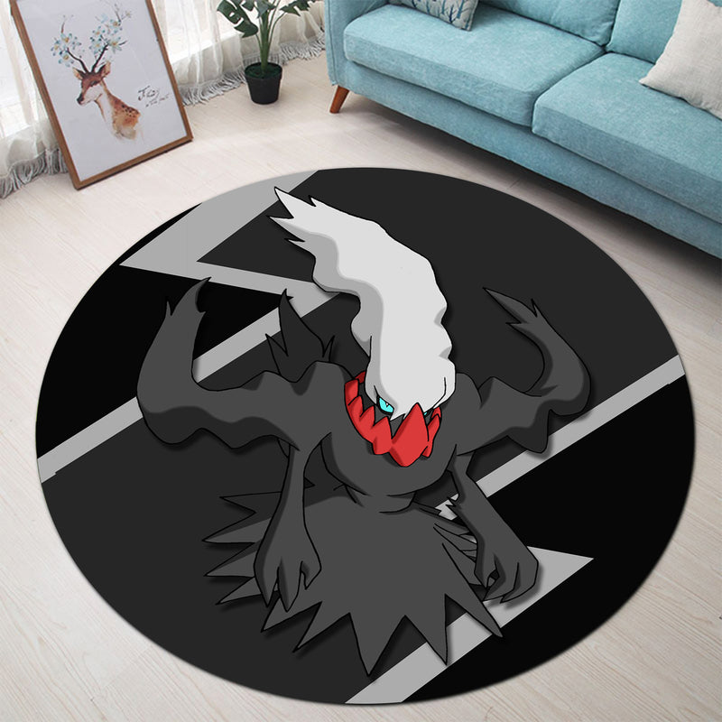 Darkrai Pokemon Round Carpet Rug Bedroom Livingroom Home Decor