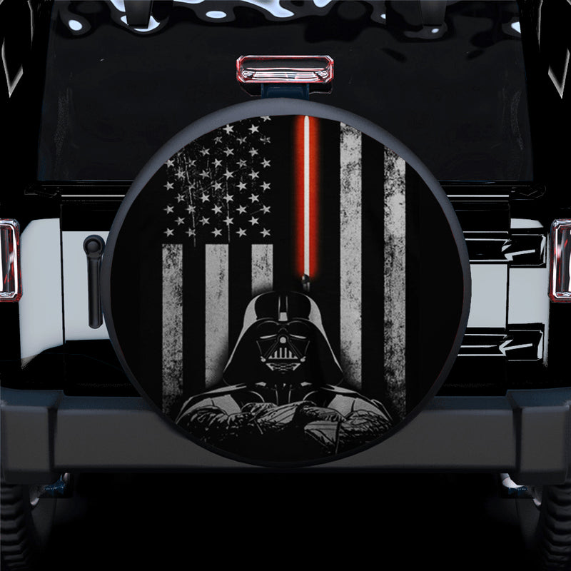 Darth Vader US American Flag Star Wars Car Spare Tire Cover