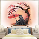 Darth Vader Cherry Blossom Tapestry Room Decor
