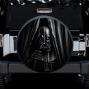 Darth Vader Peeking Curtain Car Spare Tire Cover
