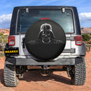 Darth Vader Peeking Wall Car Spare Tire Cover