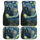 Death Star Starry Night Car Floor Mats