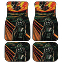 Death Vader Screaming Art Style Car Floor Mats