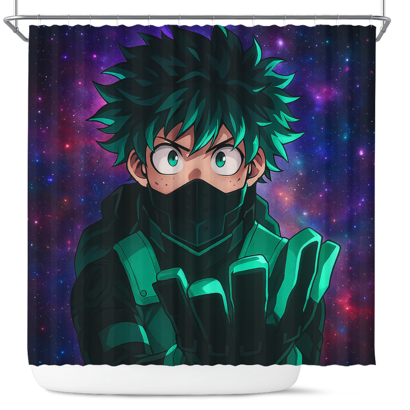Deku From My Hero Academia Shower Curtain