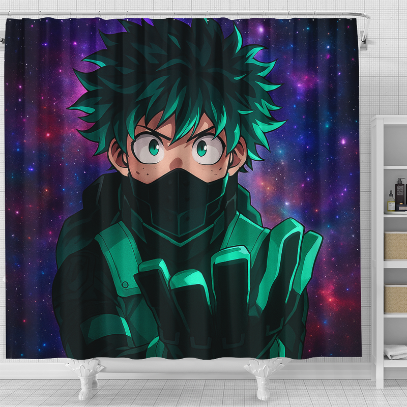 Deku From My Hero Academia Shower Curtain