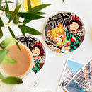 Demon Slayer Zenitsu Agatsuma Ceramic Drink Coasters