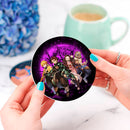Demon Slayer Team Pink Moonlight Ceramic Drink Coasters
