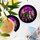 Demon Slayer Team Pink Moonlight Ceramic Drink Coasters