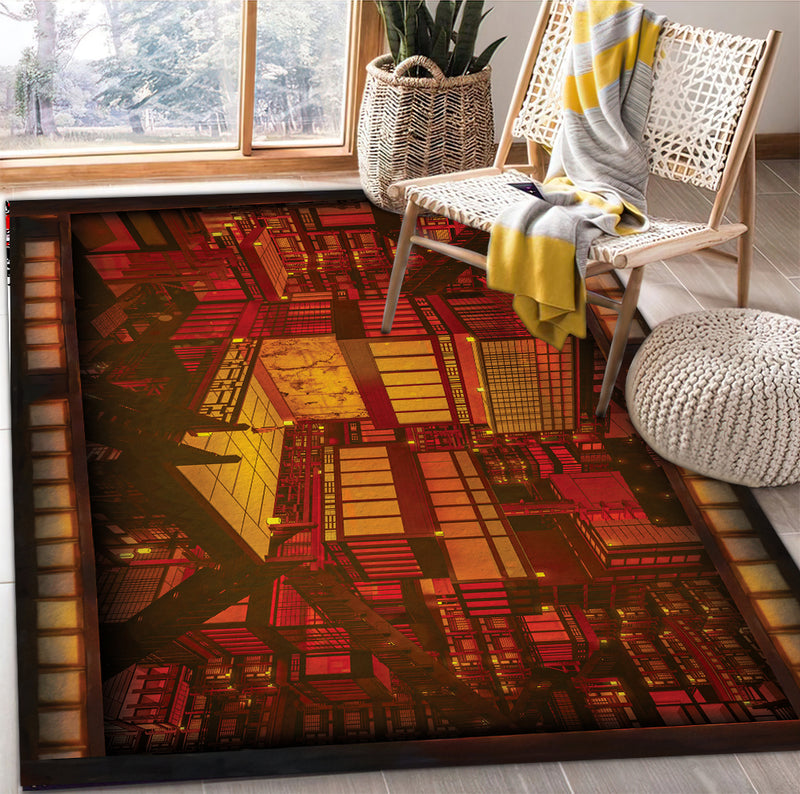 Demon Slayer Infinity Castle Carpet Rug