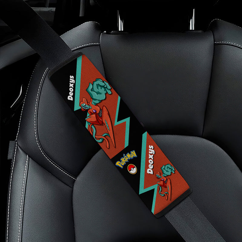 Deoxys Pokemon Car Seat Belt Cover Custom Car Accessories