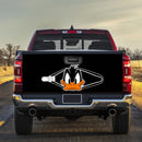 Donal Ducky Zip Truck Tailgate Decal Sticker