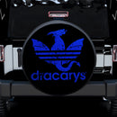 House of the Dragon Dracarys Blue Car Spare Tire Cover