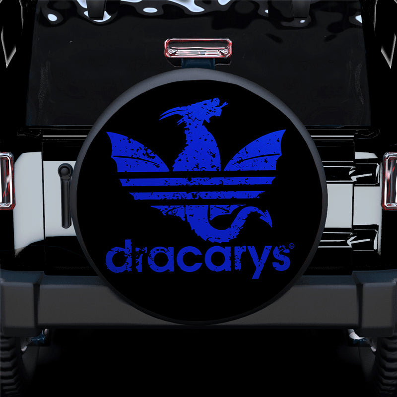 House of the Dragon Dracarys Blue Car Spare Tire Cover