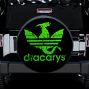 House of the Dragon Dracarys Green Car Spare Tire Cover