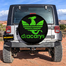 House of the Dragon Dracarys Green Car Spare Tire Cover