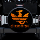 House of the Dragon Dracarys Orange Car Spare Tire Cover
