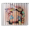 Eevee Evolution Cherry Blossom Window Curtain
