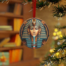 Egyptian Pharaoh Mica Christmas Ornament Perfect Gift For Holiday