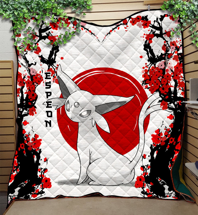 Espeon Japan Style Quilt Blanket