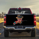 Freddy Krueger Horror Zipper Truck Tailgate Decal Sticker