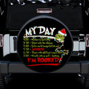 The Grinch My Day Jeep Car Spare Tire Cover