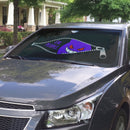 Genger Pokemon Ew People Zipper Hide Custom Car Windshield Sunshades