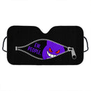 Genger Pokemon Ew People Zipper Hide Custom Car Windshield Sunshades