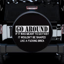 Funny Off-Road Go Around Jeep Spare Tire Cover