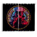 Gojo Stained Glass Window Curtain