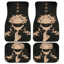 Gojo B&W Jujutsu Kaisen Man Car Floor Mats