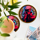 Gojo Stained Glass Drink Coasters