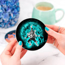 Goku Vegeta Moonlight Ceramic Drink Coasters